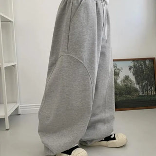 [UNISEX] Ray Curved Wide Pants