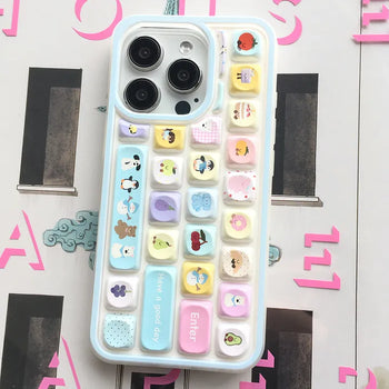 Mond Keyboard 3D iPhone Case