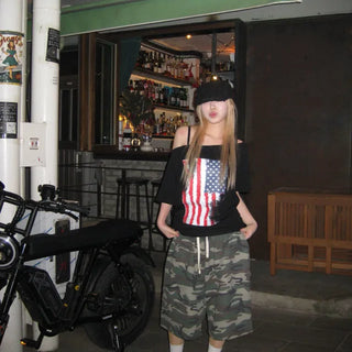 American flag One-off T