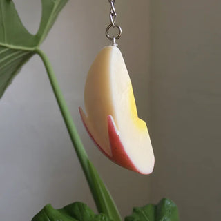 Dinty Apple Slice Keyring