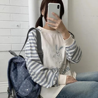 Rabbit striped shirt