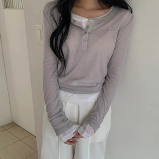 Ellie Layered Long Sleeve Tee