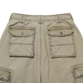 ✫ CAPO POCKET CARGO PANTS ✫ 2 CO Capo Multi Pocket Wide Pants Wide Jeans Cargo Pants Cargo
