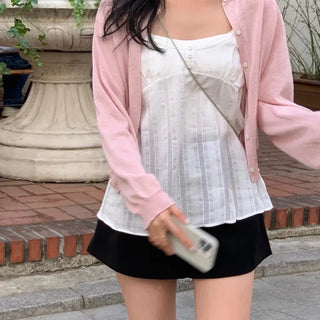 Cupid Lace Bustier Sleeveless Blouse