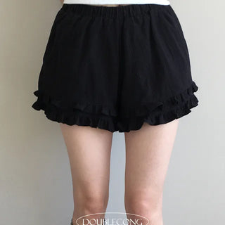 Haro Lace Ruffled Shorts