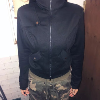 Y2K Pocket 2-Way Zip-Up Jacket Vintage Spring