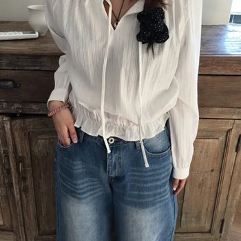 Formal Frill Blouse
