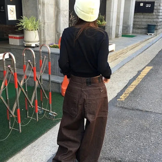 Non-fade Brown Mega Pants