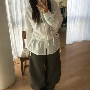 Egg Shirring Blouse