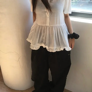 Dipping Shirred Shirt