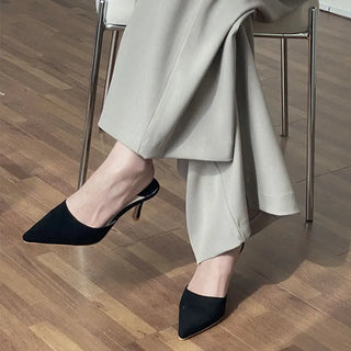 Esco Suede Mule [8CM]