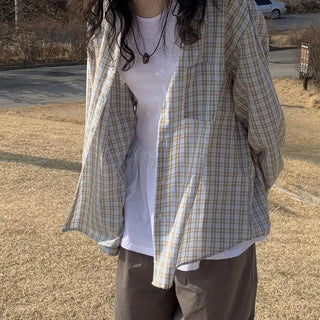 [UNISEX] Vintage Rio Plaid Shirt