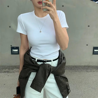 Slime Crop Short Sleeve T-shirt