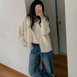 Perrier Punching Cardigan