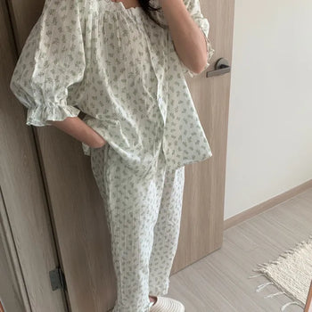 Light pajamas, loungewear, sleepwear sets, couple pajamas