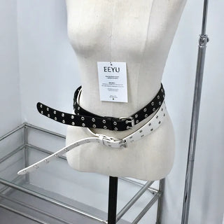 DOUBLE EYELET BELT