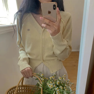 Bijou pendant cardigan