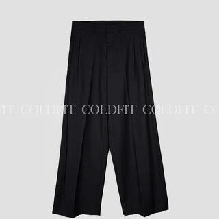 Low-rise Mannish Trousers