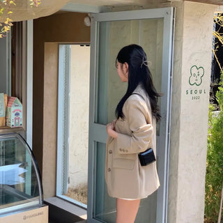 Melody Oversized Single Jacket
