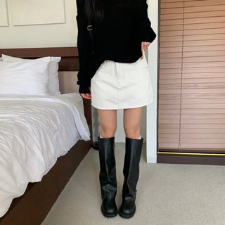 [Gorgeous Fit] Like Banlow Basic Mini Skirt