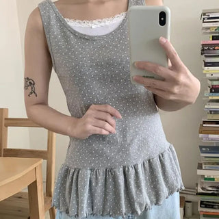 Kina Dot Cancan Sleeveless