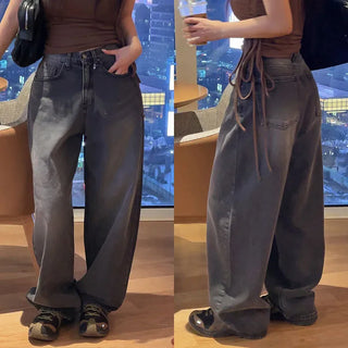 Daizen Semi-high Wide Pants