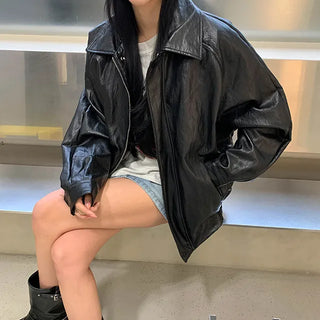 Vedi leather jacket