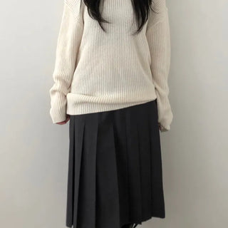 Scented Pleated Skirt (2 colors)