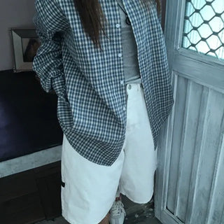 Risk Over Check Shirt