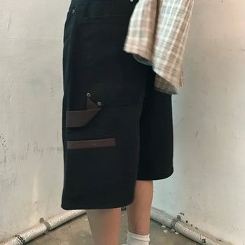 Contrast Bermuda Shorts