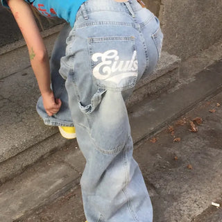 Hip lettering Carpenter Pants