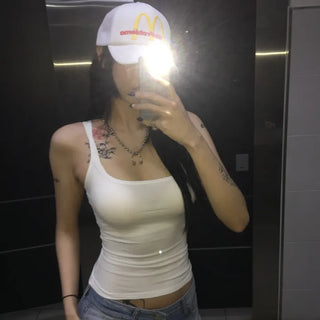 IT GIRL SLEEVELESS Line Cover Sleeveless Top Breast Cover Sleeveless Summer Sleeveless Top
