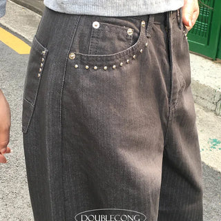 Miyu Studded Line Pants