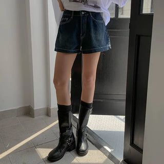 Raisin Indigo Shorts