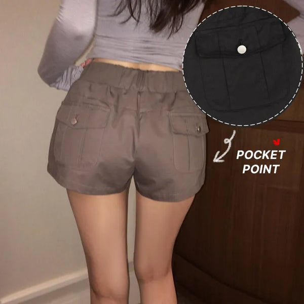 Hiese's Balloon Elastic Shorts