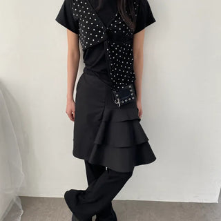 Dot Twist Short Sleeve T-shirt
