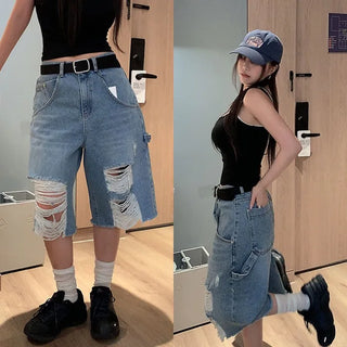 DNL vintage Bermuda pants