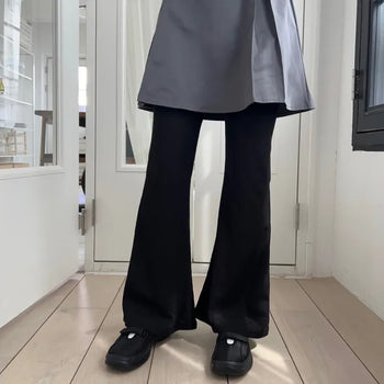 Summer ballet bootcut leggings pants