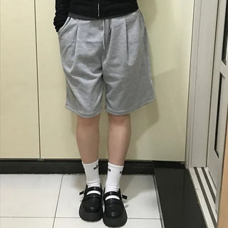Nero Bermuda Pintuck Training Pants