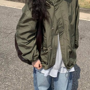 [UNISEX] Nylon Field Jacket