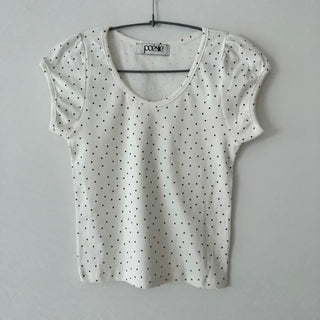 New Arrival   Star Cap Mochi Slim Puff Short Sleeve T-shirt