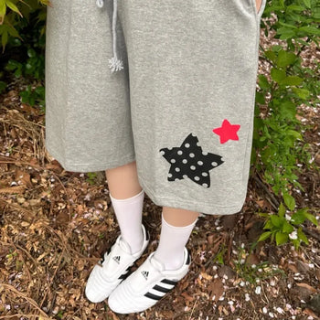 Kisses Wide Bermuda Training Pants