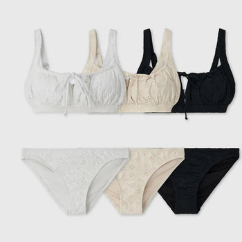 PURE Lace-Punched Bikini