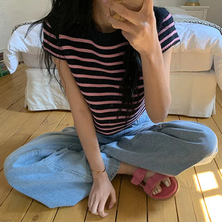Evan Back Button Knit