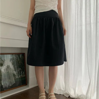 rain midi skirt
