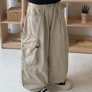 [OOT] Detail Chubby Cargo Pants (Detachable Shorts, 2-Way)