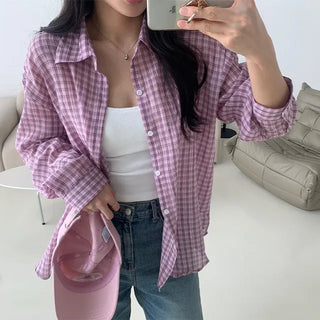 Seersucker Check Shirt