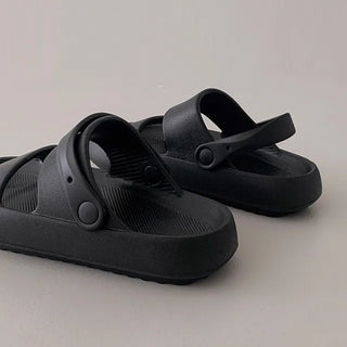 ◈Waterproof Item◈Up to XXL◈Couple Aqua Slippers Sandals Two-way Waterproof Rainy Season Swimwear Unisex Clogs Vacation Rain Shoes