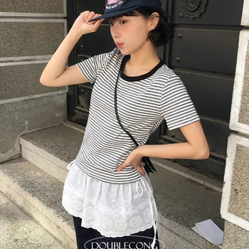 Harin Lace Layered Skirt