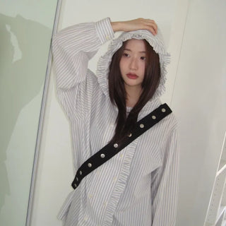 Ivory Frill Hoodie